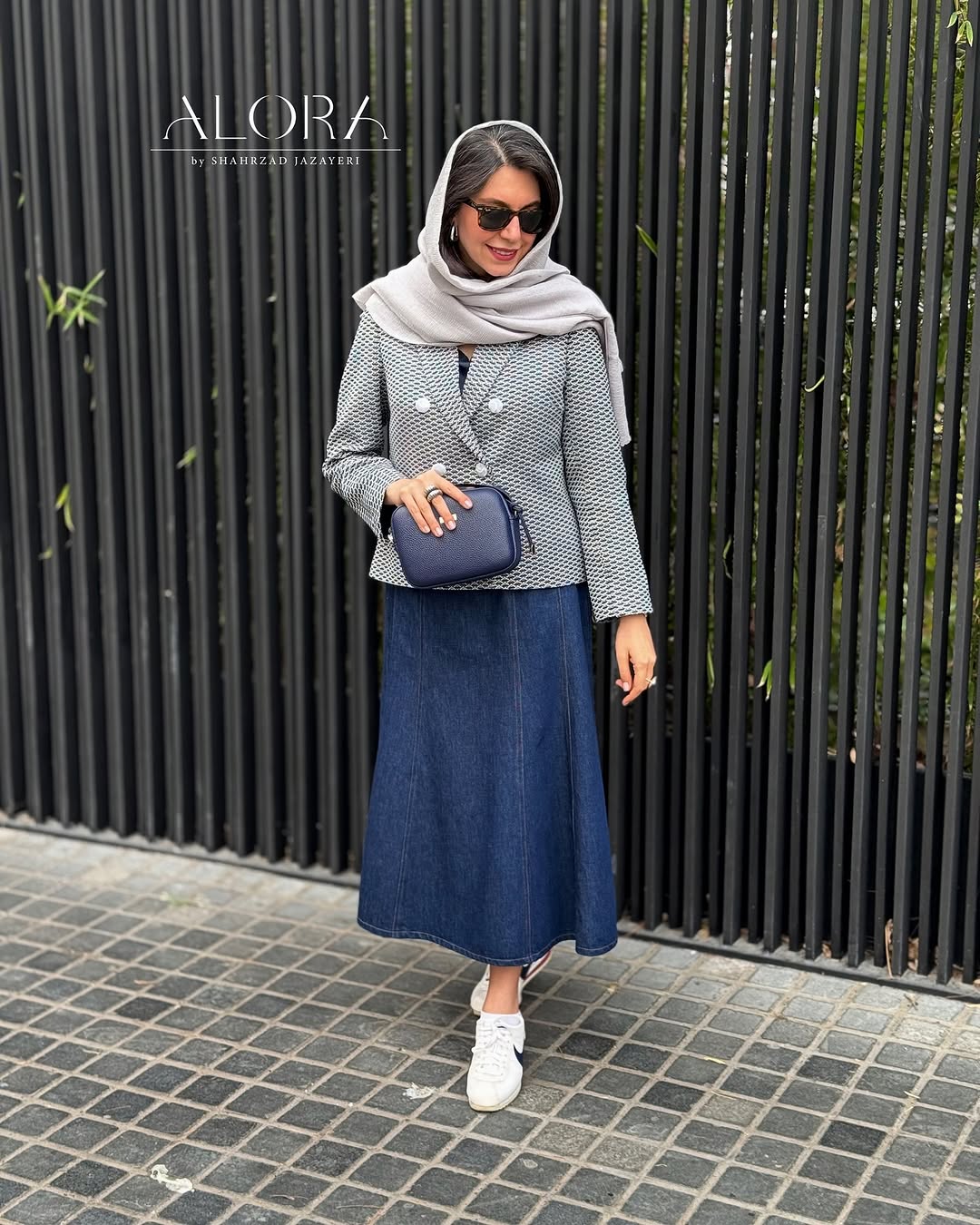 دامن جین مدل LIANA آلورا